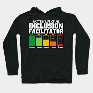 Battery Life Of An Inclusion Facilitator Hoodie